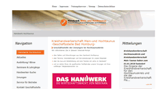 Desktop Screenshot of kh-htk.de